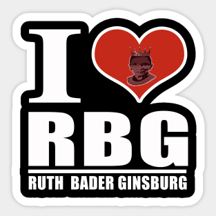 ruth bader ginsburg Sticker